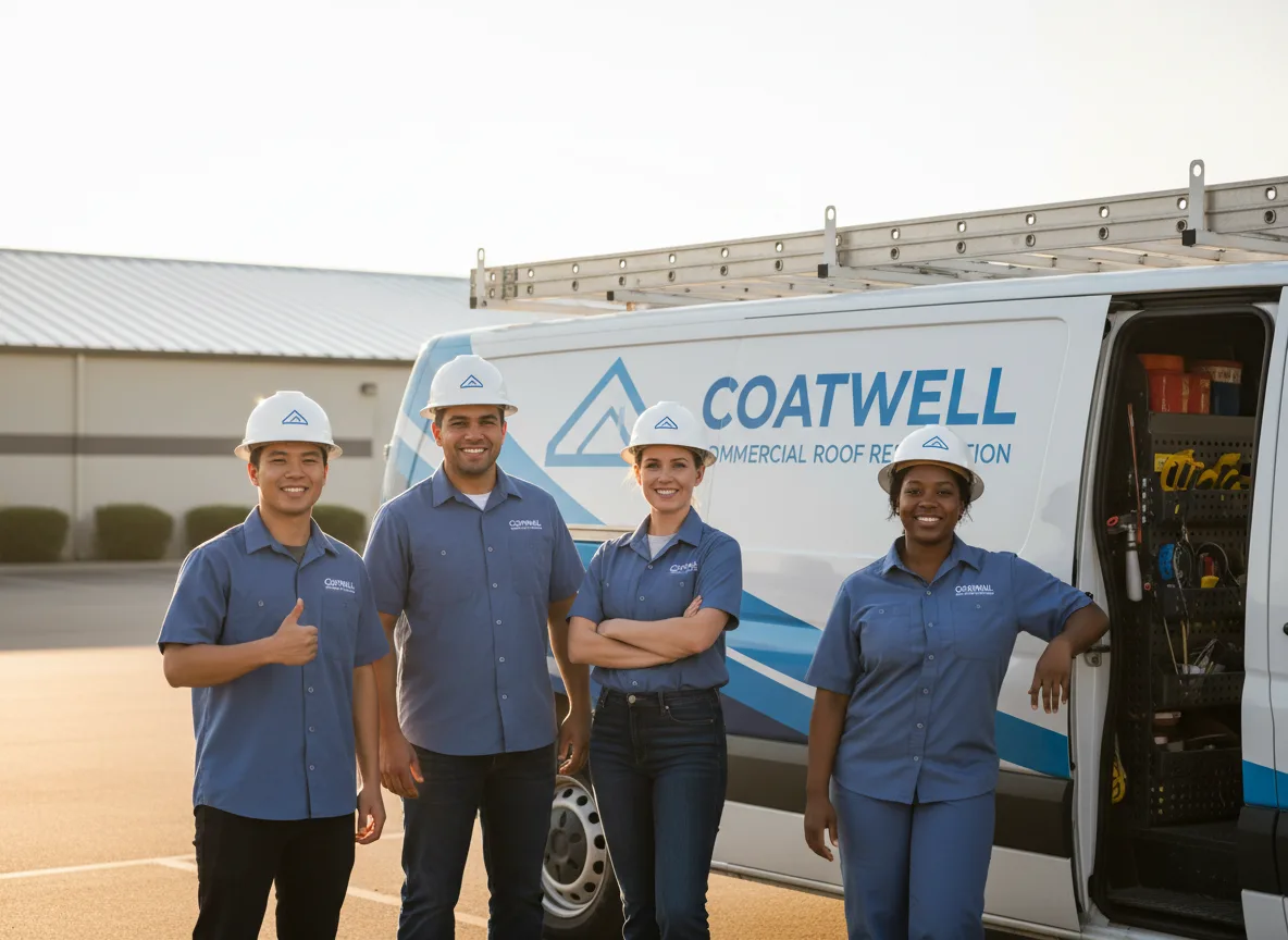 Commercial roof coating company in Reform, AL